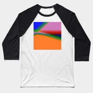 PINK BLUE GREEN TEXTURE ART Baseball T-Shirt